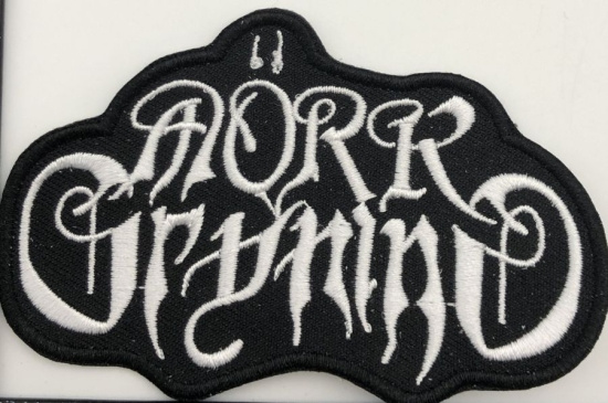 Mörk Gryning - Patch Logo Cut Out (10 X 6,4 Cm)