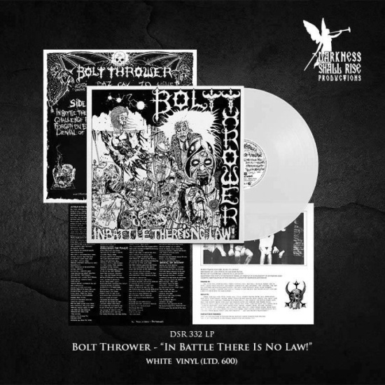 Bolt Thrower - In Battle There Is No Law (White Vi