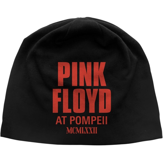 Pink Floyd - Live In Pompeii Jd Print Beanie Hat