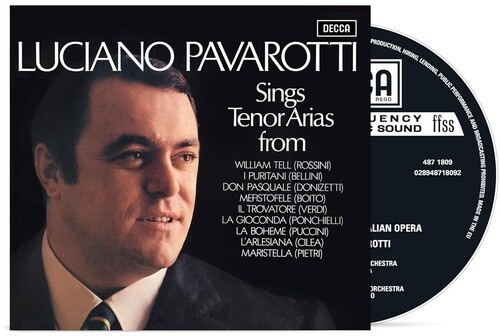 Luciano Pavarotti Wiener Opernorch - Tenor Arias From Italian Opera