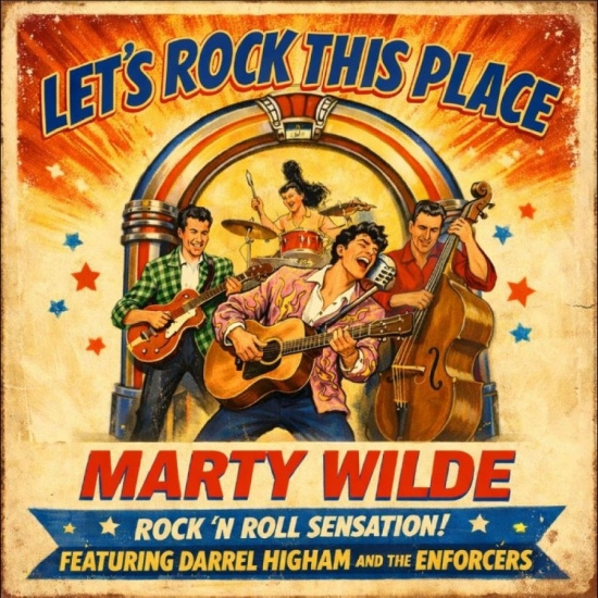 Marty Wilde - Let's Rock This Place - Vinyl Editi