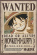 Game Poster - One Piece - Wanted Luffy Child (91,5 X 61 Cm) Game Poster - One Piece - Wanted Luffy Child (91,5 X 61 Cm)