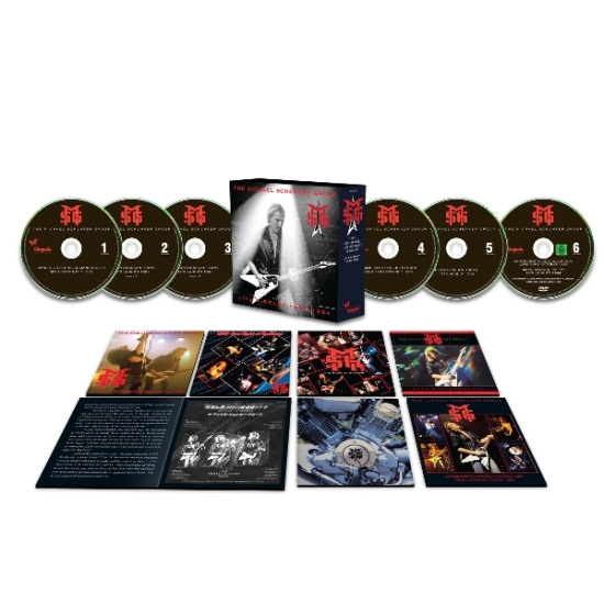 The Michael Schenker Group - Live & Ready The Best Of MSG Live 1980 - 1984 (5CD + DVD)