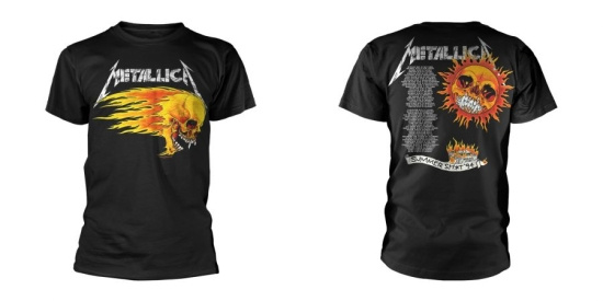 Metallica - T/S Flaming Skull Tour '94 (M)