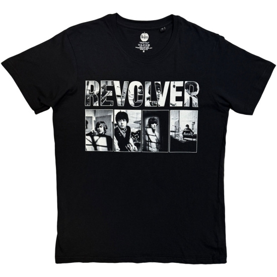 The Beatles - Revolver Portraits Uni Bl T-Shirt