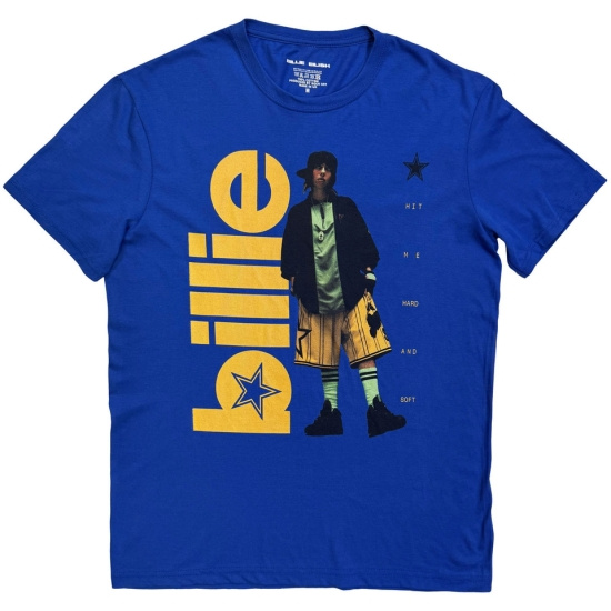 Billie Eilish - Billie Uni Blue T-Shirt