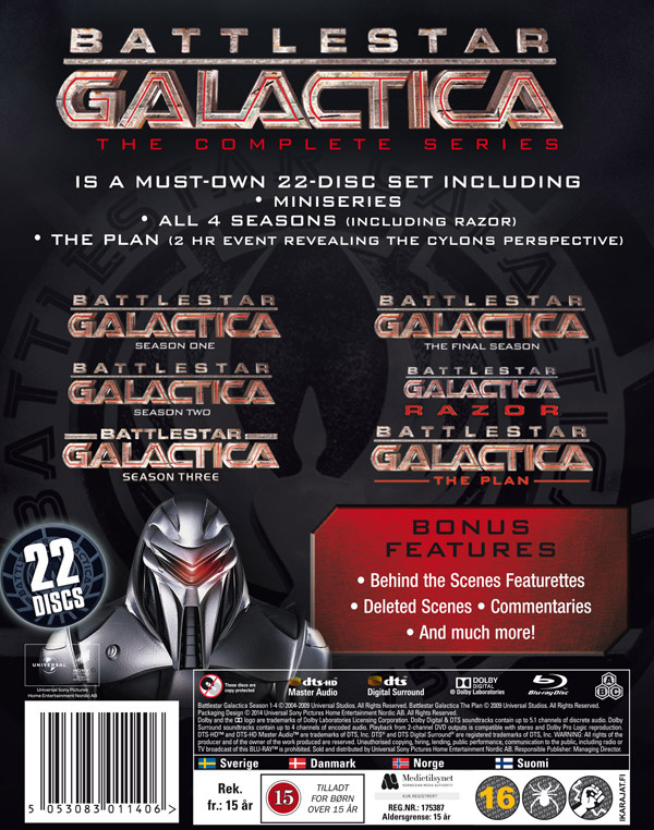 Movie - Battlestar Galactica - Complete Series B