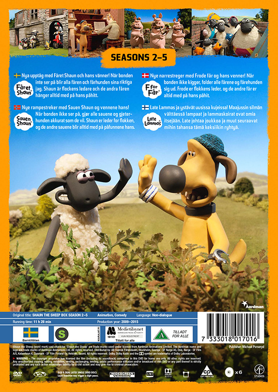 Movie - Shaun The Sheep Box S2-5