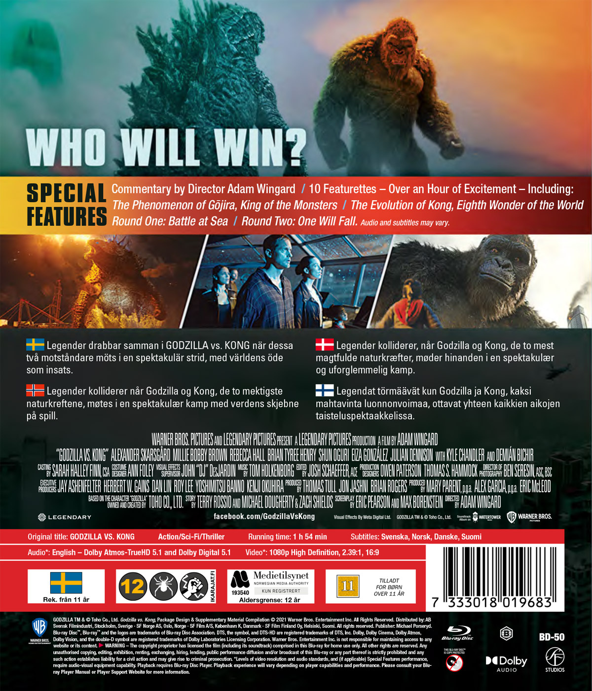 Movie - Godzilla Vs. Kong (Bd)