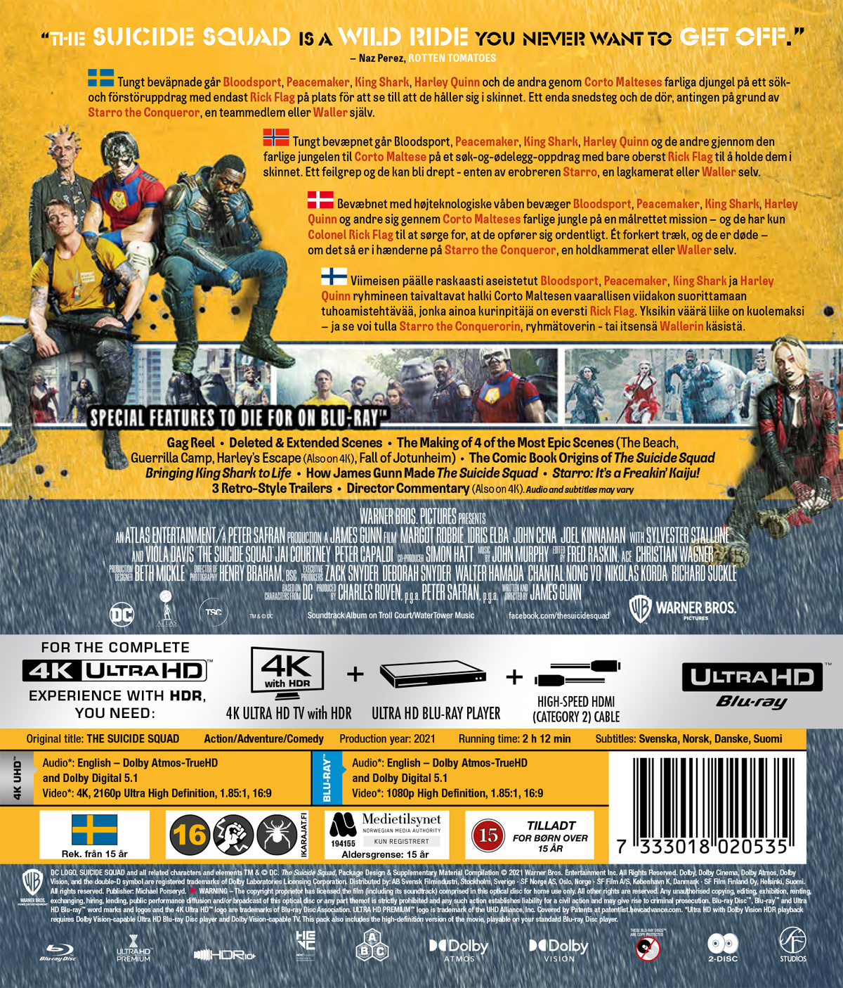 Movie - Suicide Squad, The (4K+Bd)