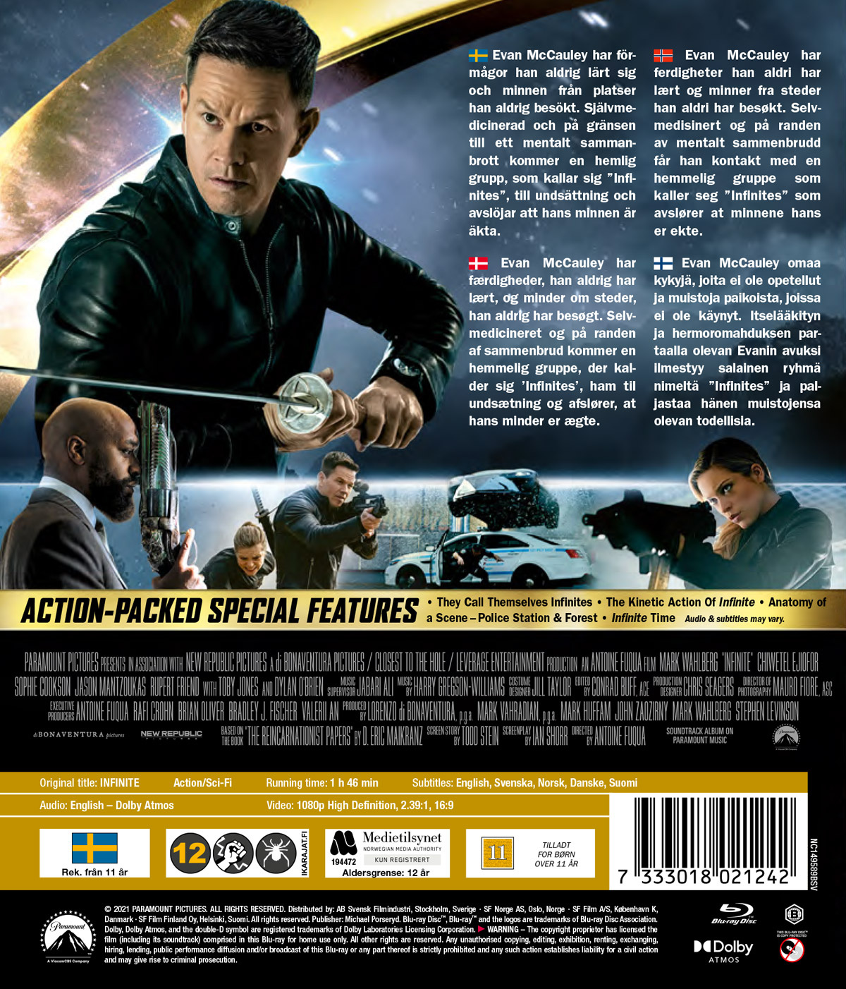 Movie - Infinite (Bd)