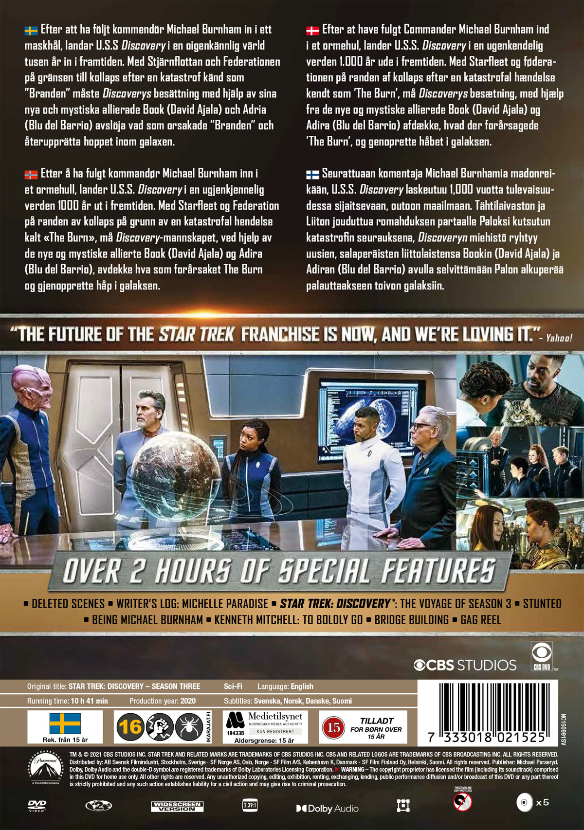 Movie - Star Trek: Discovery - Season Three (Dvd