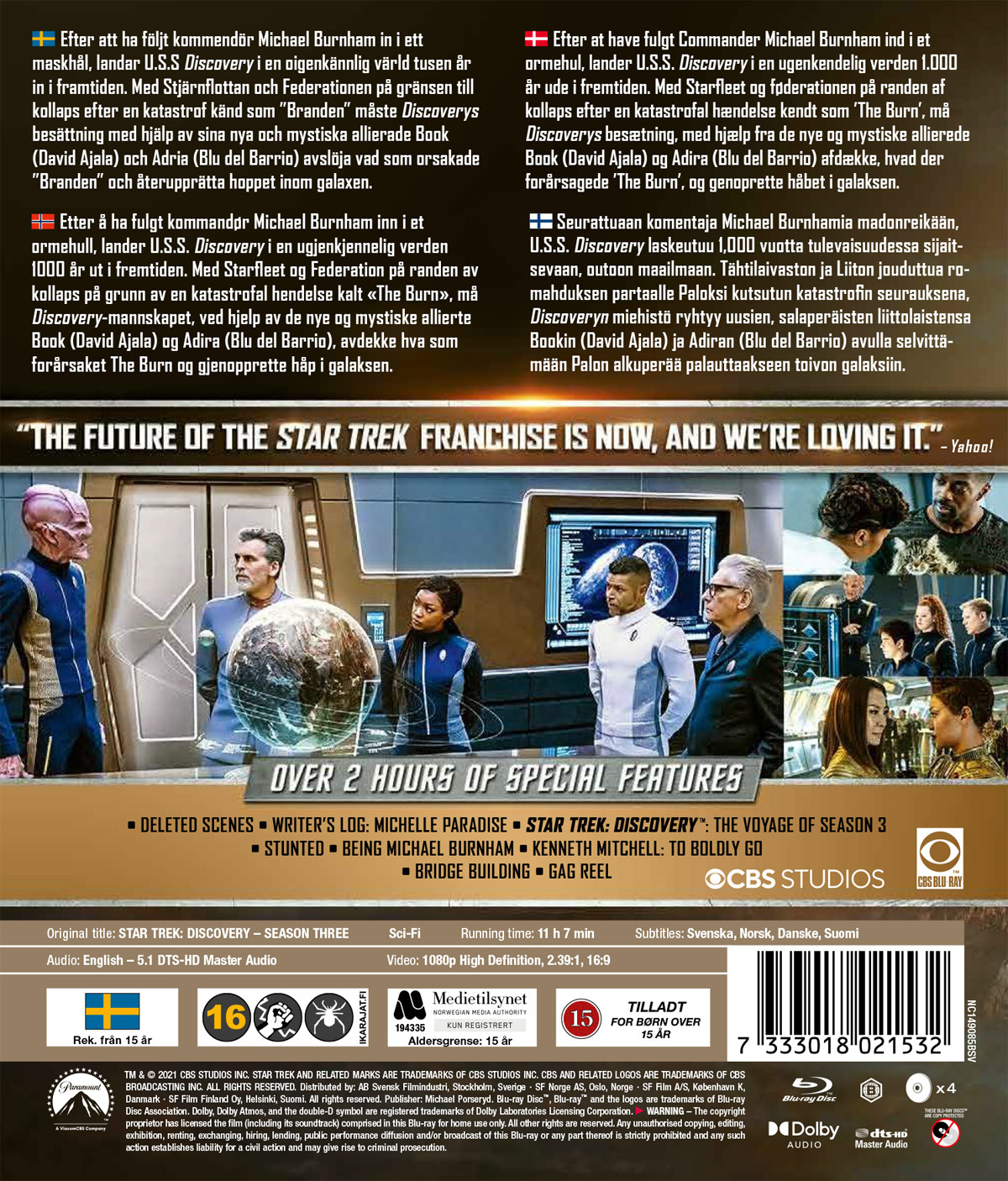 Movie - Star Trek: Discovery - Season Three (Bd)