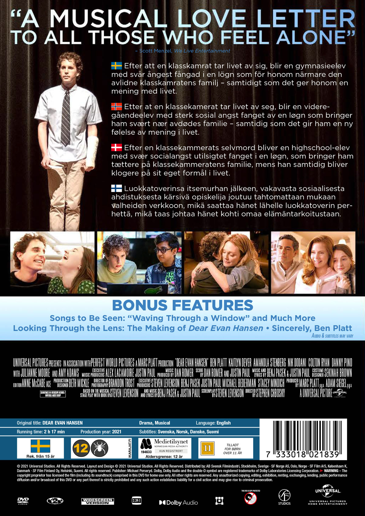 Movie - Dear Evan Hansen (Dvd)