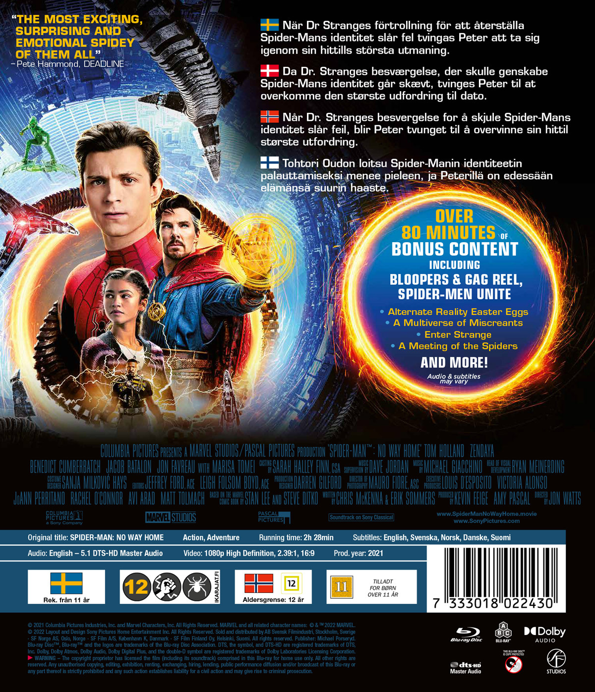 Movie - Spider-Man: No Way Home (Bd)