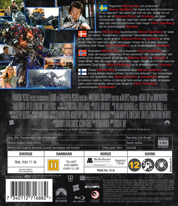 Movie - Transformers 4: Age Of Extin. Repack Bd