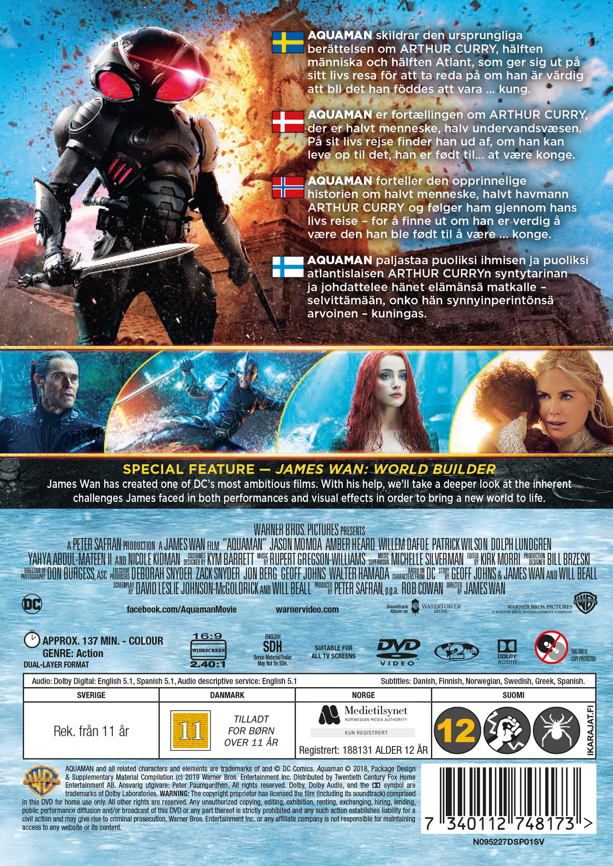 Movie - Aquaman Dvd