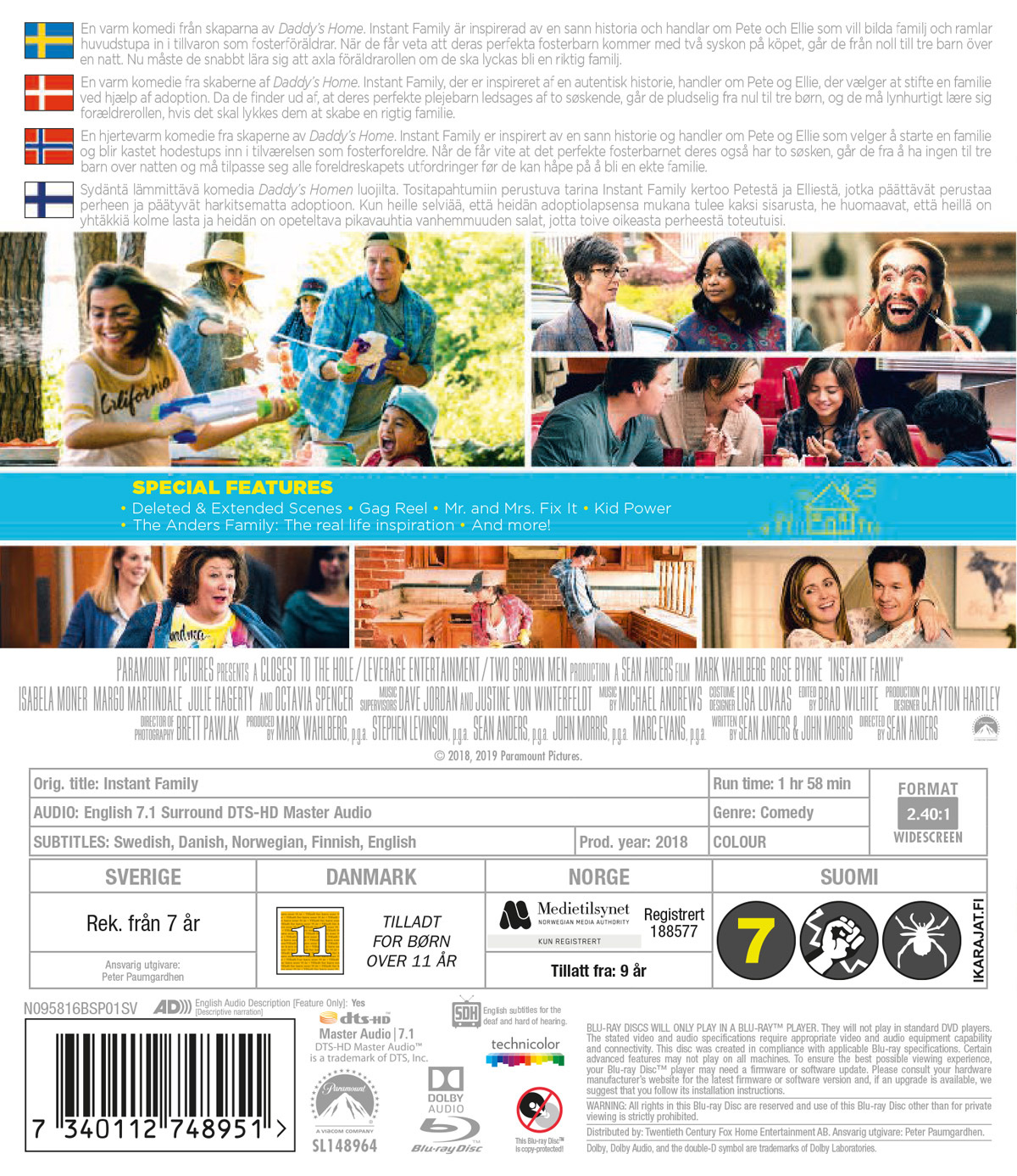 Movie - Instant Family Bd