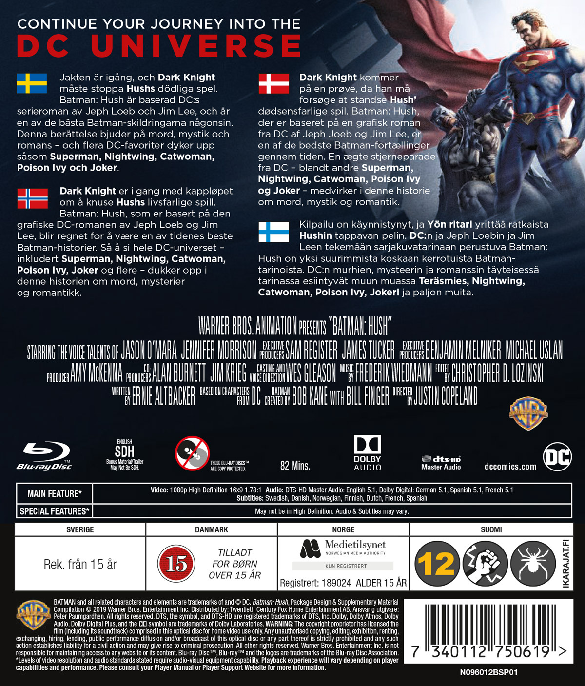 Movie - Batman -Hush Bd