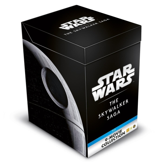 Movie - The Skywalker Saga Sw 1-9 Bd Box/Scandi