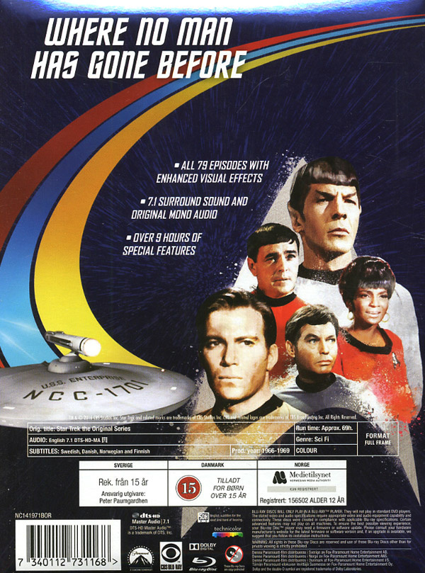 Movie - Star Trek: Tos S01-S03 Repack Bd