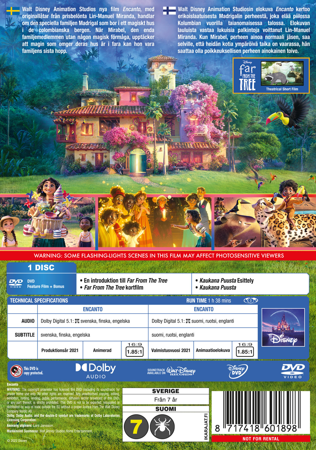 Movie - Encanto-Dvd Se/Fi