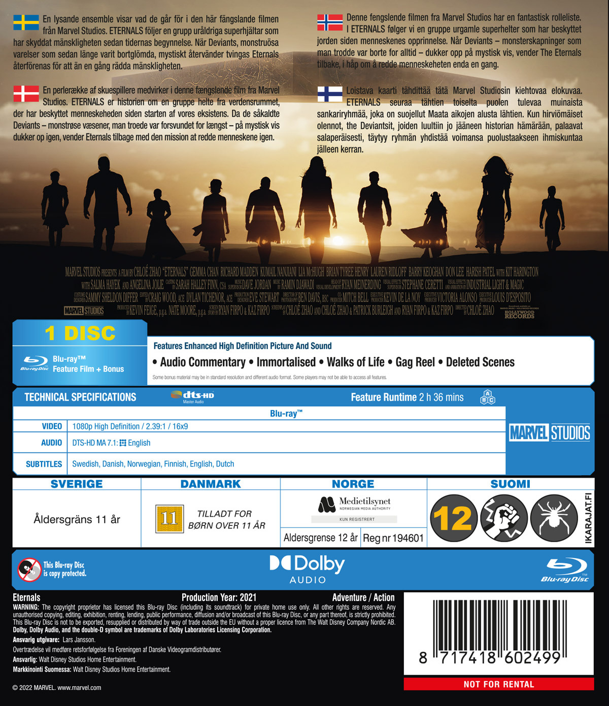 Movie - Eternals (2021)-Bd