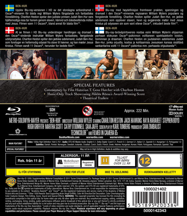 Movie - Ben Hur (Bd/S/N)