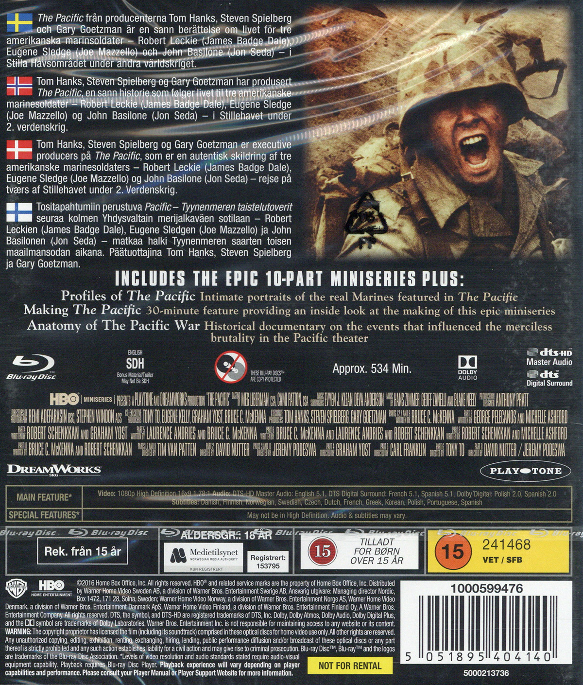 Movie - Pacific, The (Bd/S/N)