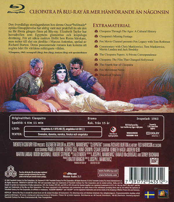 Movie - Cleopatra Bd