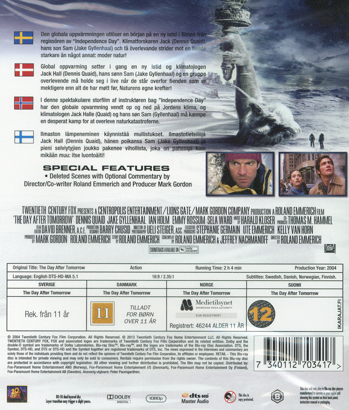 Movie - Day After Tomorrow, The Bd