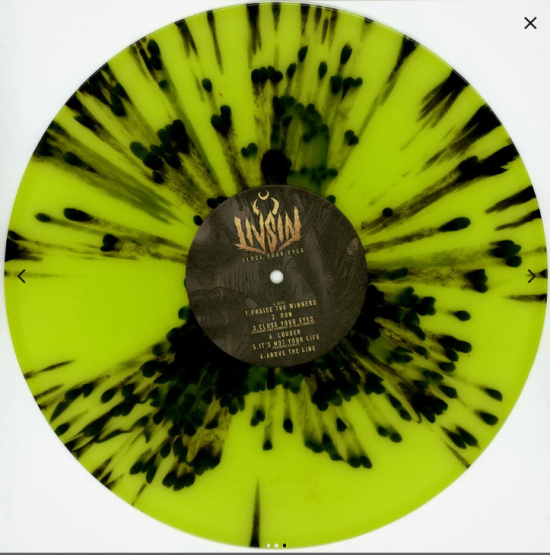 Liv Sin - Close Your Eyes (Green/Black Splatter Vinyl LP)
