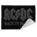 Ac/Dc - Back In Black Large Fleece Blanket Ac/Dc - Back In Black Large Fleece Blanket