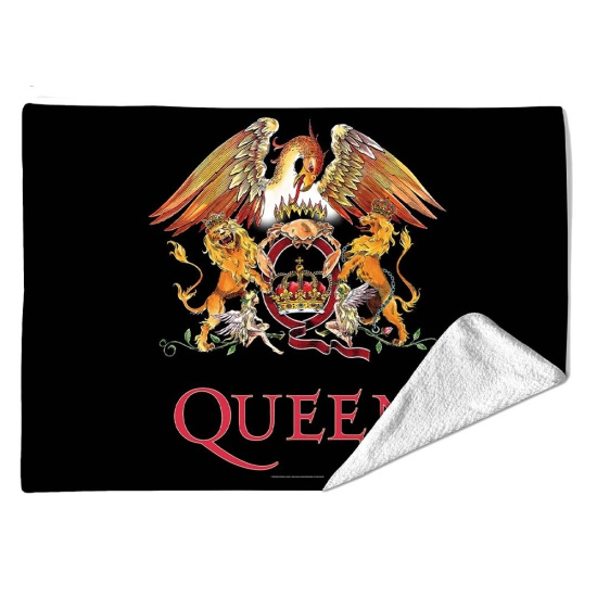 Queen - Crest Small Fleece Blanket