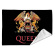 Queen - Crest Small Fleece Blanket Queen - Crest Small Fleece Blanket
