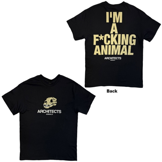 Architects - I'm A F*Cking Animal Uni Bl T-Shirt