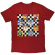 Looney Tunes - Checkered Characters Uni Red T-Shirt Looney Tunes - Checkered Characters Uni Red T-Shirt