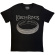 Lord Of The Rings - Greyscale Ring Uni Bl T-Shirt Lord Of The Rings - Greyscale Ring Uni Bl T-Shirt