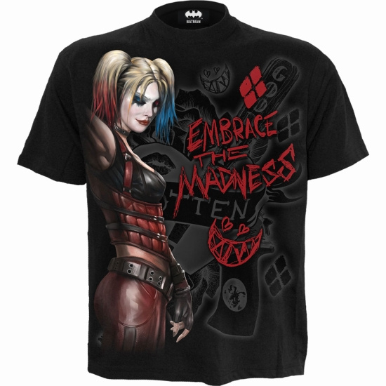 Dc Comics - Harley Quinn - Embrace Madness - T-Shirt