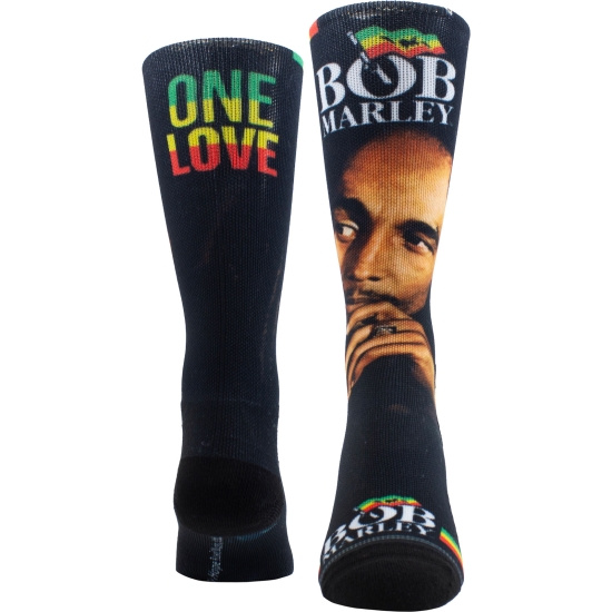 Bob Marley - One Love Sublimation Uni Bl Socks