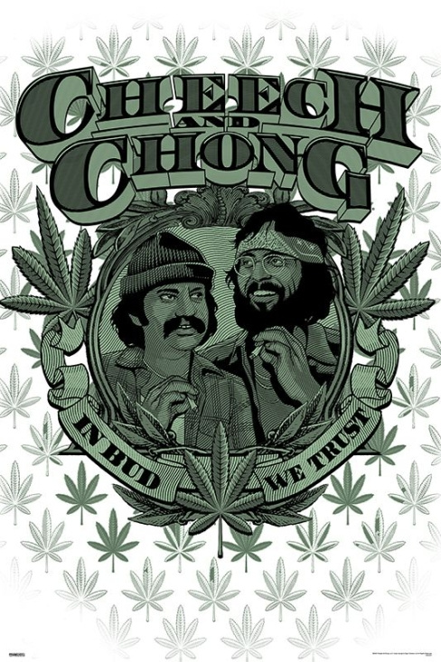Movie Poster - Cheech & Chong - Bud We Trust 91,5 x 61 cm