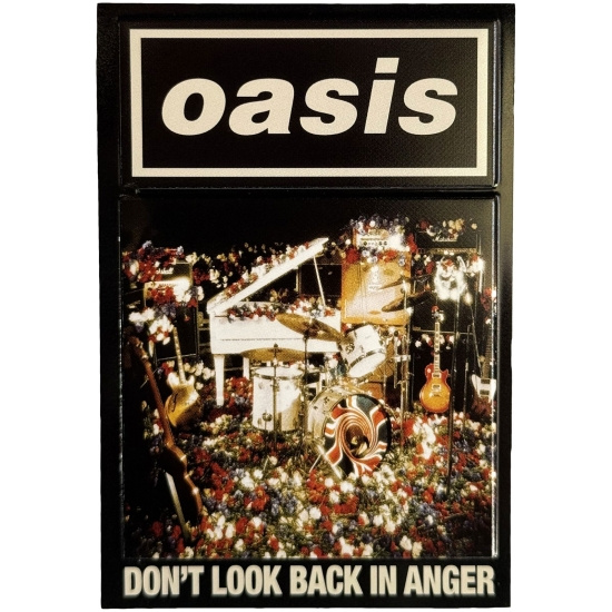 Oasis - Don't Look Back In Anger Single Magnet