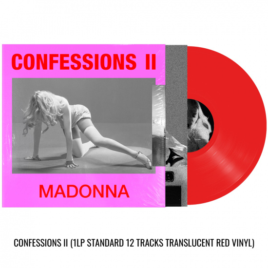 Madonna - Confessions Ii (1Lp Standard 12 Tracks Translucent Red Vinyl)