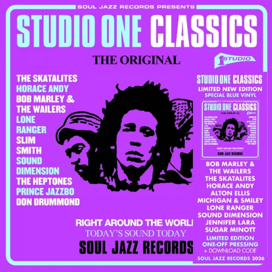 Soul Jazz Records Presents - Studio One Classics (Blue Vinyl)