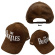 The Beatles - Drop T Logo & Apple Corduroy Brown Baseball Cap The Beatles - Drop T Logo & Apple Corduroy Brown Baseball Cap