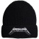 Metallica - 3D Logo Bl Beanie Hat Metallica - 3D Logo Bl Beanie Hat