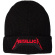 Metallica - Red Logo Shadow Bl Beanie Hat Metallica - Red Logo Shadow Bl Beanie Hat