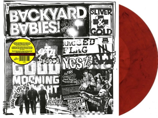 Backyard Babies - Sliver & Gold (Red Vinyl Lp)