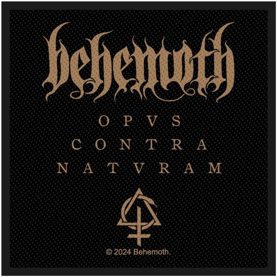 Behemoth - Opvs Contra Natvram Standard Patch