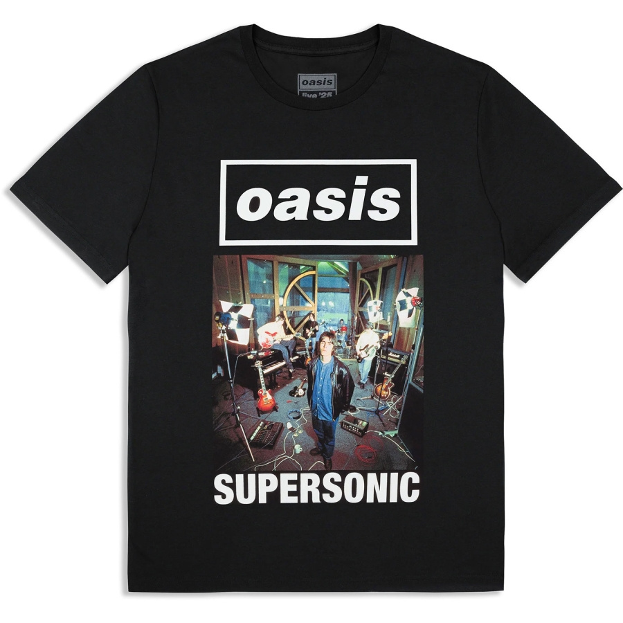 Oasis - Supersonic Single Cover Bl T-Shirt